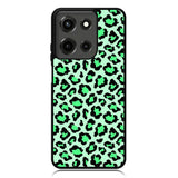 Leopard Green Pattern Motorola Moto G 5G 2025 Case OV9851