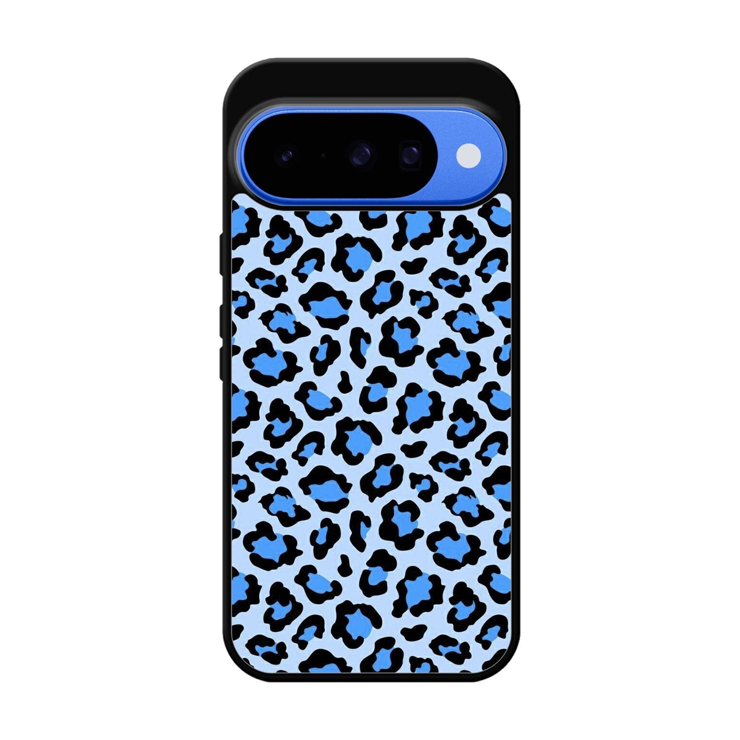 Leopard Blue Pattern Google Pixel 10 Case OV9850