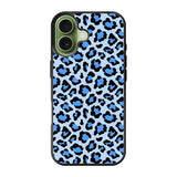 Leopard Blue Pattern iPhone 17 Case OV9850