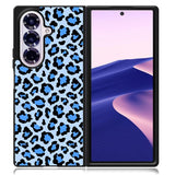 Leopard Blue Pattern Samsung Galaxy Z Fold 7 Case OV9850