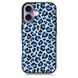 Leopard Blue Pattern iPhone 17 Case OV9850