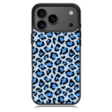 Leopard Blue Pattern Samsung Galaxy S26 Ultra Case OV9850