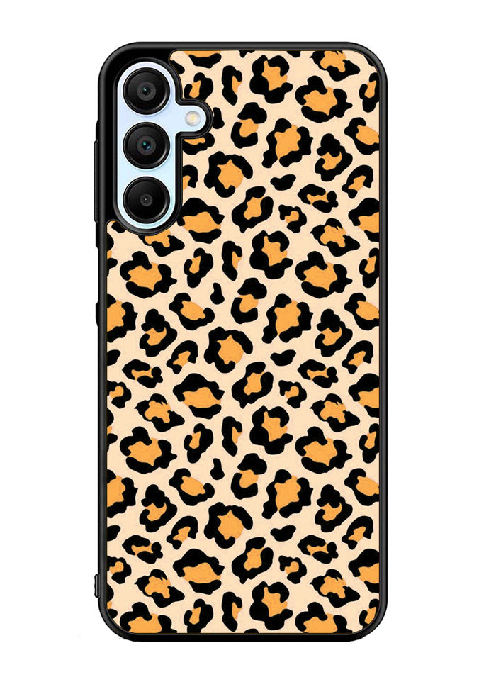 Leopard Orange Pattern Samsung Galaxy A35 5G Case OV9853