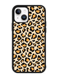 Leopard Orange Pattern iPhone 14 Plus Case QC9853