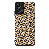 Leopard Orange Pattern Motorola Moto G Play 2024 Case OV9853