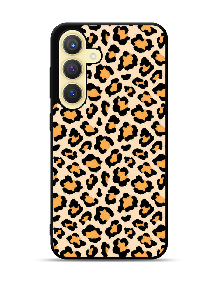 Leopard Orange Pattern Samsung Galaxy S25 Plus 5G , Samsung Galaxy S25+ 5G Case OV9853