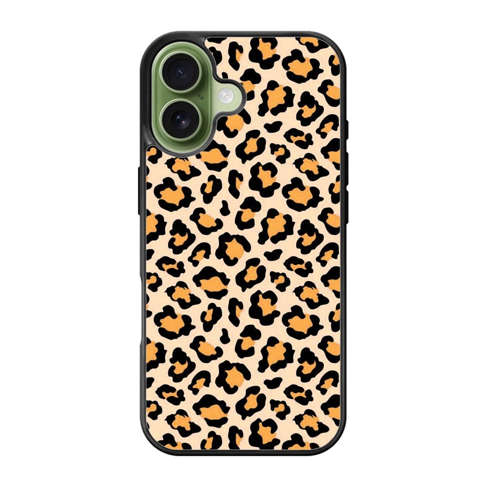 Leopard Orange Pattern iPhone 17 Case OV9853