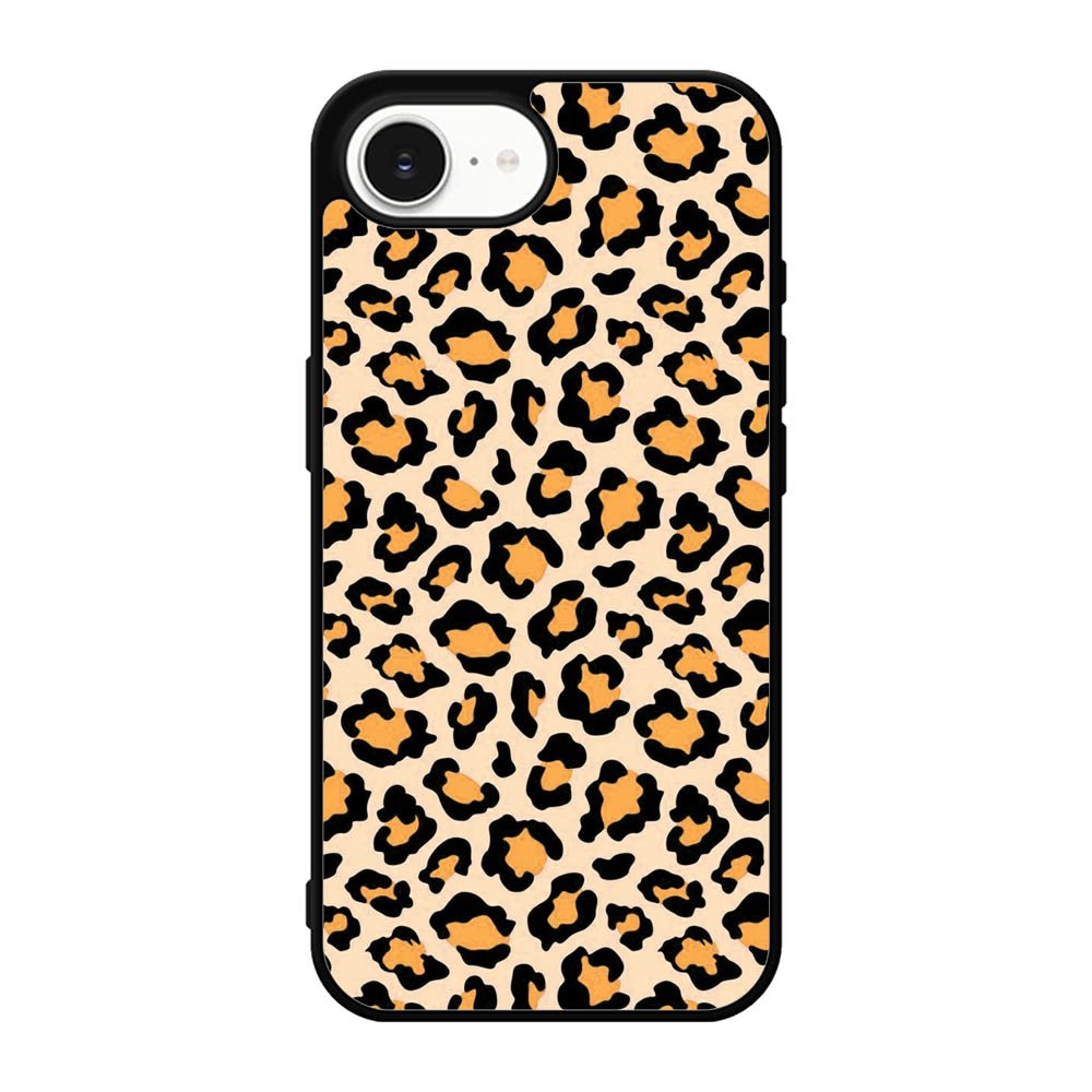Leopard Orange Pattern iPhone 17e Case OV9853