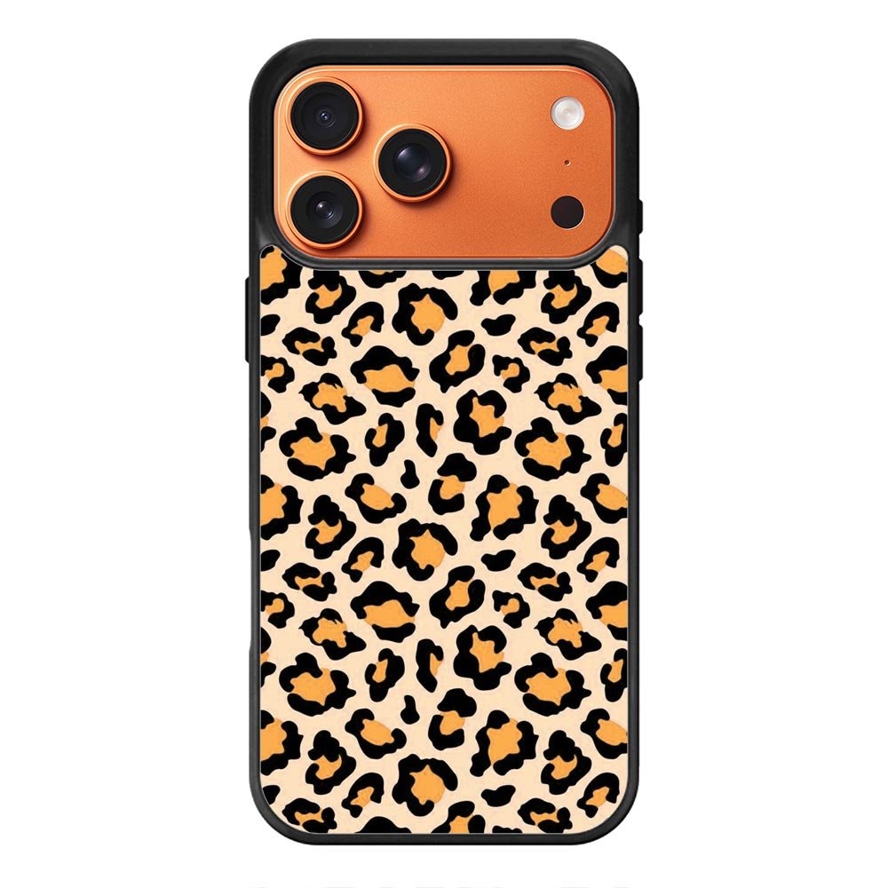 Leopard Orange Pattern iPhone 17 Pro Max Case OV9853