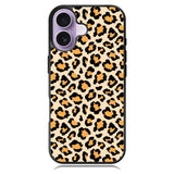 Leopard Orange Pattern iPhone 17 Case OV9853