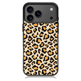 Leopard Orange Pattern iPhone 17 Pro Case RC9853