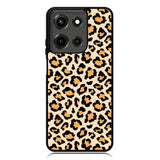 Leopard Orange Pattern Motorola Moto G 5G 2025 Case OV9853