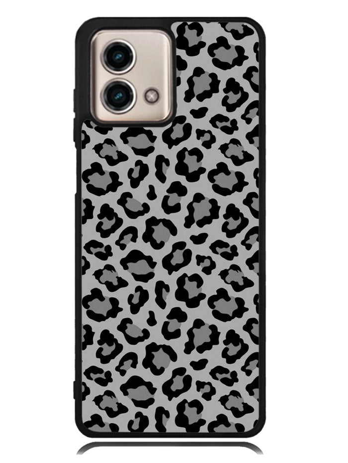Leopard Grey Pattern Motorola Moto G Stylus 5G 2023 Case