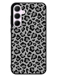 Leopard Grey Pattern Samsung Galaxy A55 5G Case