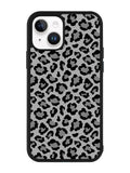 Leopard Grey Pattern iPhone 15 Case OV9852