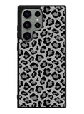 Leopard Grey Pattern Samsung Galaxy S23 Ultra 5G Case