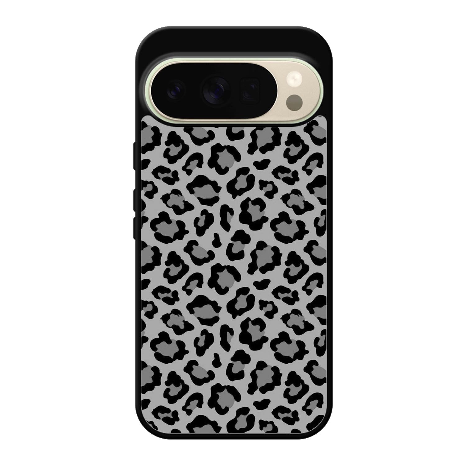 Leopard Grey Pattern Google Pixel 10 Pro XL Case