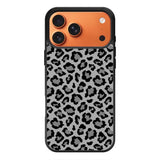 Leopard Grey Pattern iPhone 17 Pro Case