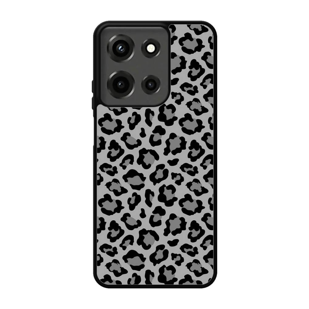 Leopard Grey Pattern Motorola Moto G 5G 2025 Case OV6657