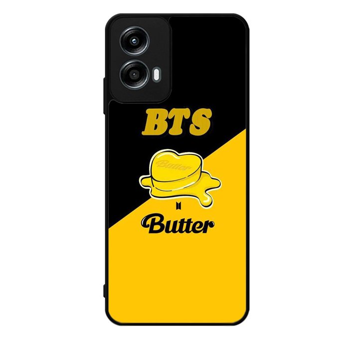 BTS Butter Black Yellow Motorola Moto G Play 2024 Case OV9865