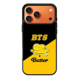 BTS Butter Black Yellow iPhone 17 Pro Max Case QC9865