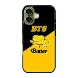 BTS Butter Black Yellow iPhone 17 Case QC9865