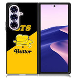 BTS Butter Black Yellow Samsung Galaxy Z Fold 7 Case OV9865