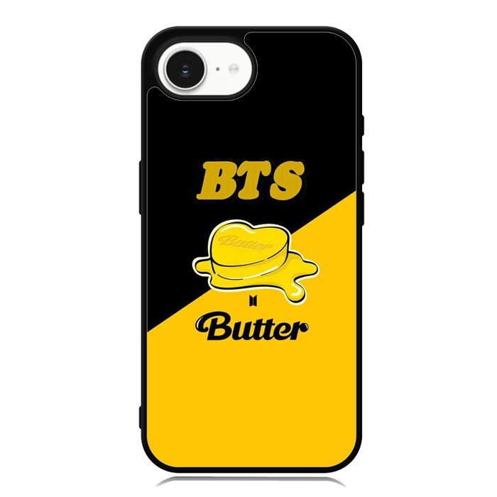 BTS Butter Black Yellow iPhone 16e Case OV9865
