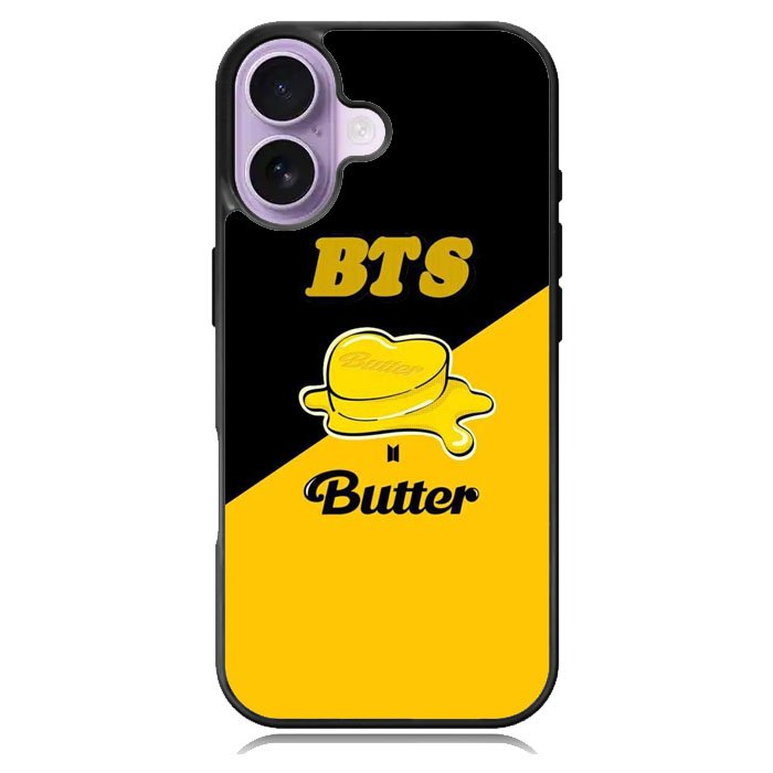 BTS Butter Black Yellow iPhone 17 Case OV9865