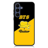 BTS Butter Black Yellow Samsung Galaxy S25 FE Case OV9865