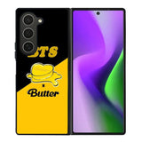 BTS Butter Black Yellow Samsung Galaxy Z Fold 6 5G 2024 Case OV9865