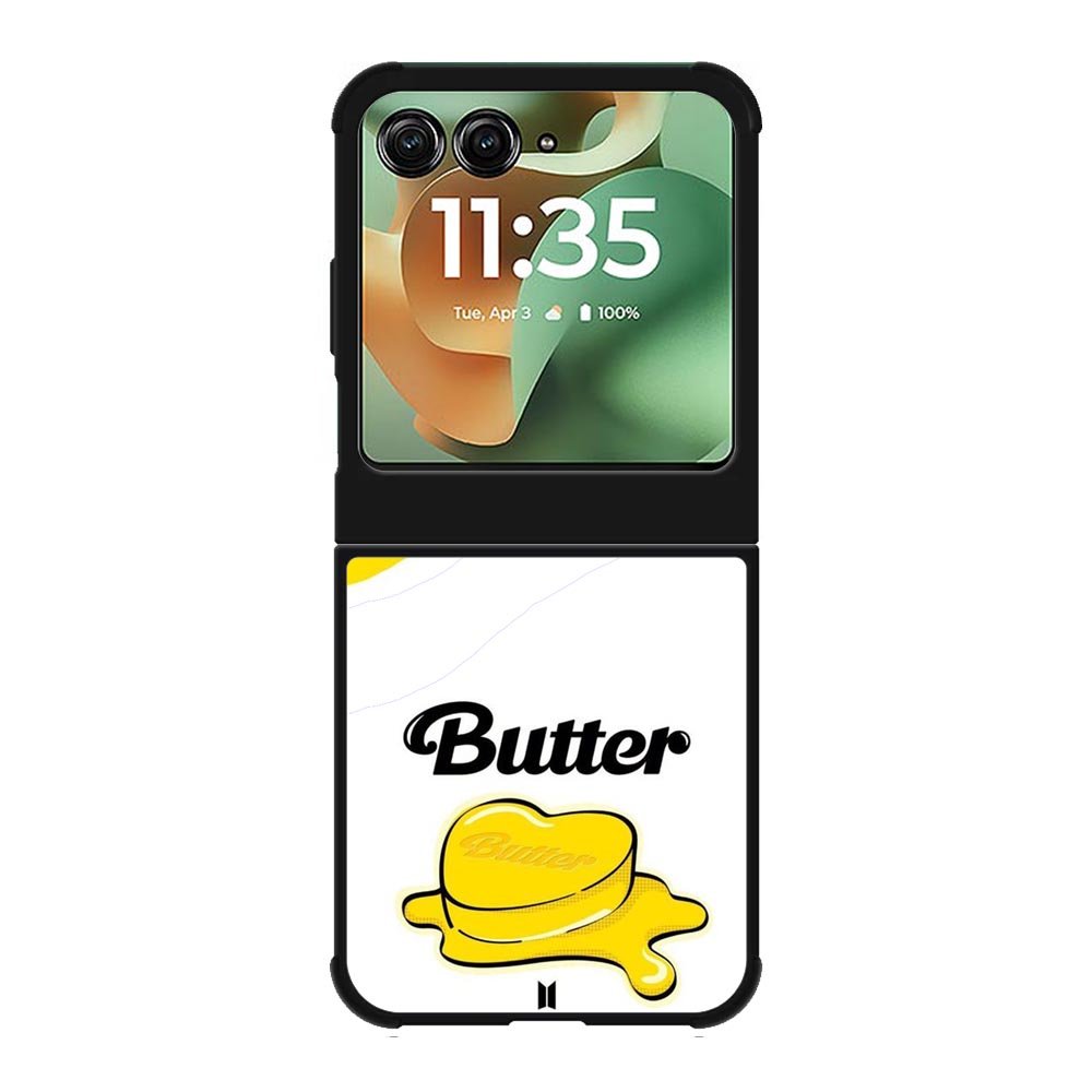 BTS Butter Logo Motorola Moto RAZR 2025 Case OV9871