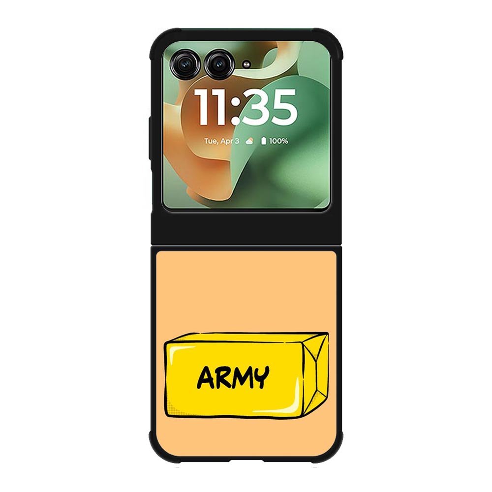 BTS Army Butter Motorola Moto RAZR 2025 Case OV9864