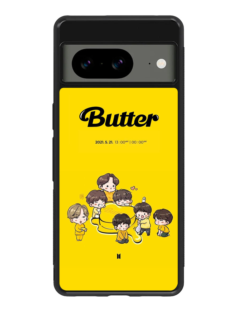 BTS Butter Chibi Wallpaper Google Pixel 8A Case QC9868