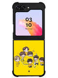 BTS Butter Chibi Wallpaper Samsung Galaxy Z Flip 5 5G 2023 Case OV9868