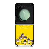 BTS Butter Chibi Wallpaper Samsung Galaxy Z Flip 6 5G 2024 Case OV9868