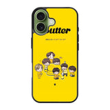 BTS Butter Chibi Wallpaper iPhone 17 Case OV9868