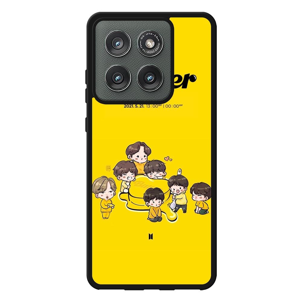 BTS Butter Chibi Wallpaper Motorola Moto Edge 2025 Case OV9868