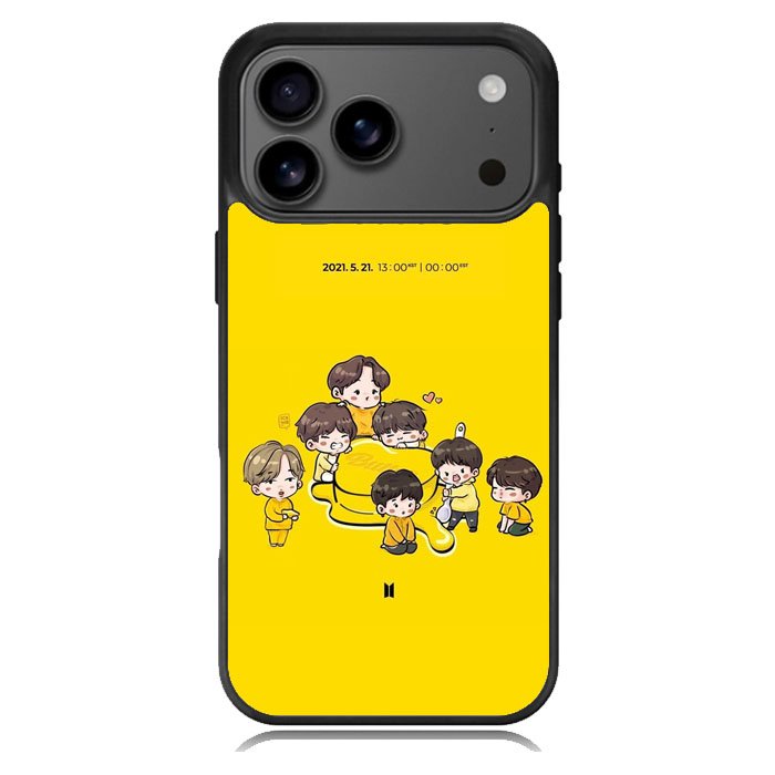 BTS Butter Chibi Wallpaper Samsung Galaxy S26 Ultra Case OV9868