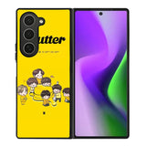 BTS Butter Chibi Wallpaper Samsung Galaxy Z Fold 6 5G 2024 Case OV9868