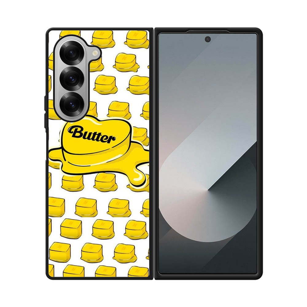 Butter BTS Samsung Galaxy Z Fold 7 5G Case QC9880