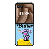 BTS Butter Mang BT21 Motorola Moto RAZR Plus 2025 Case OV9872
