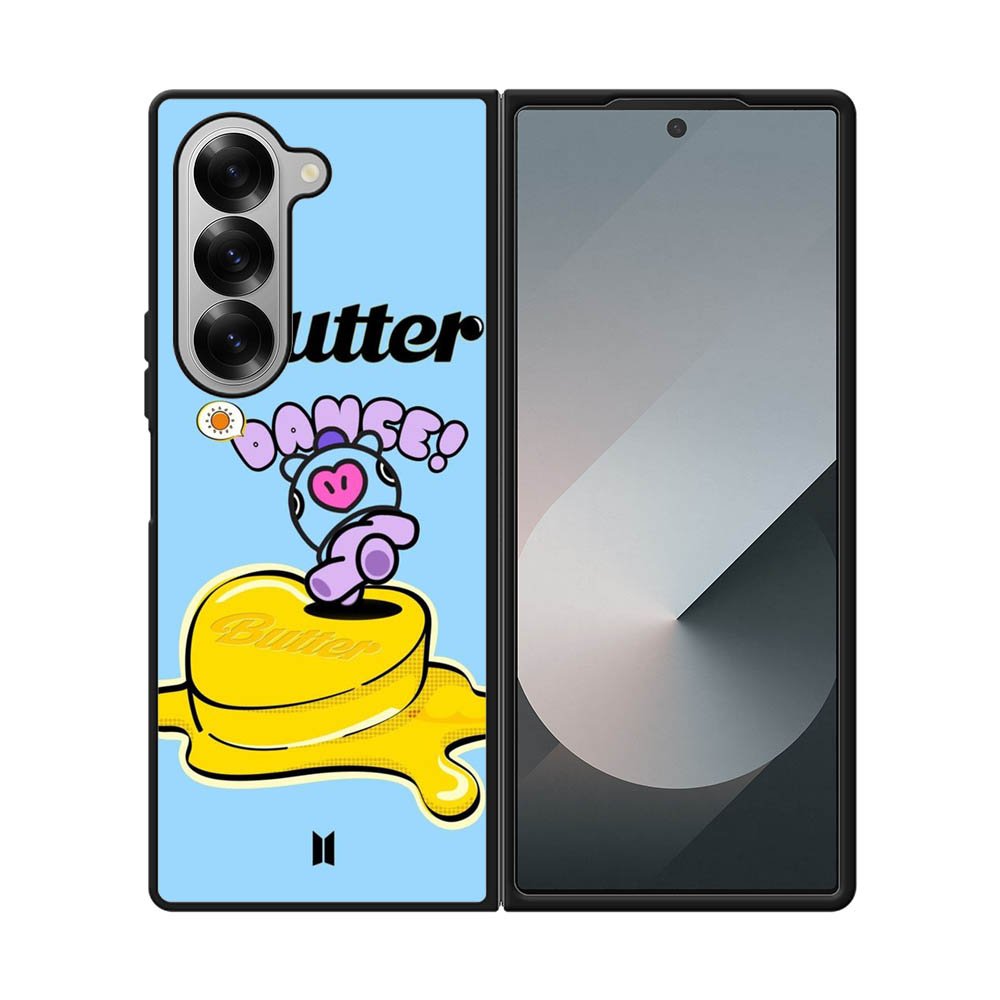 BTS Butter Mang BT21 Samsung Galaxy Z Fold 7 5G Case QC9872