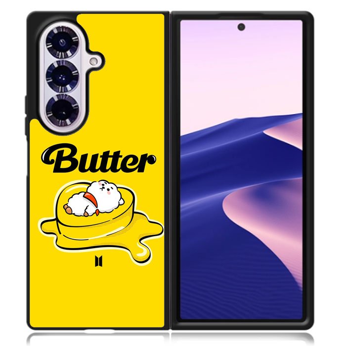 BT21 BTS RJ On The Butter Samsung Galaxy Z Fold 7 Case OV9861
