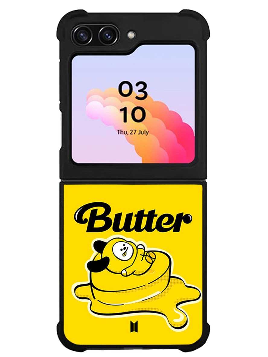 BT21 BTS Chimmy On The Butter Samsung Galaxy Z Flip 5 5G 2023 Case OV9856