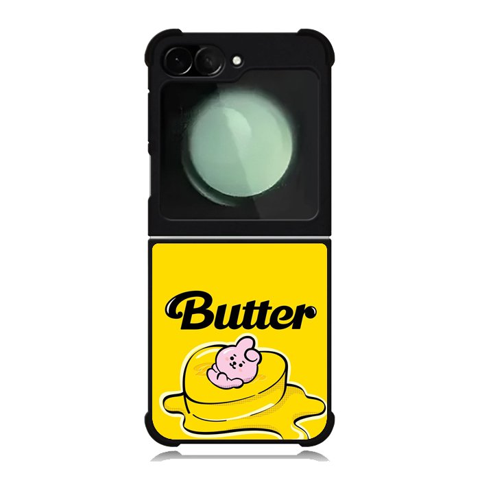 BT21 BTS Cooky On The Butter Samsung Galaxy Z Flip 6 5G 2024 Case OV9857