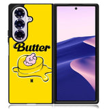BT21 BTS Cooky On The Butter Samsung Galaxy Z Fold 7 Case OV9857