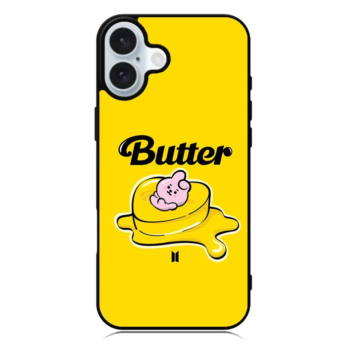 BT21 BTS Cooky On The Butter iPhone 16 Plus Case QC9857