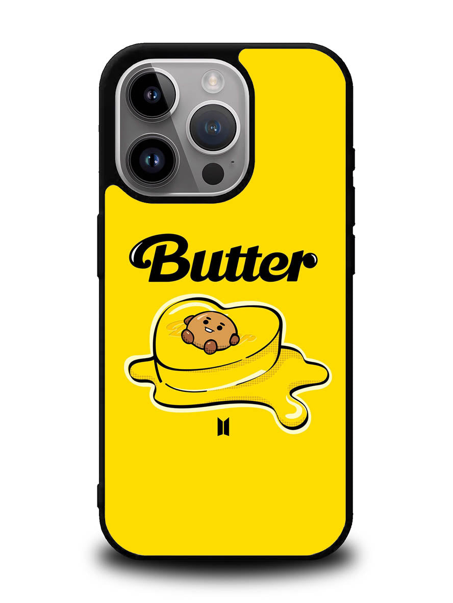 BT21 BTS Shooky On The Butter iPhone 16 Pro Max Case OV9862