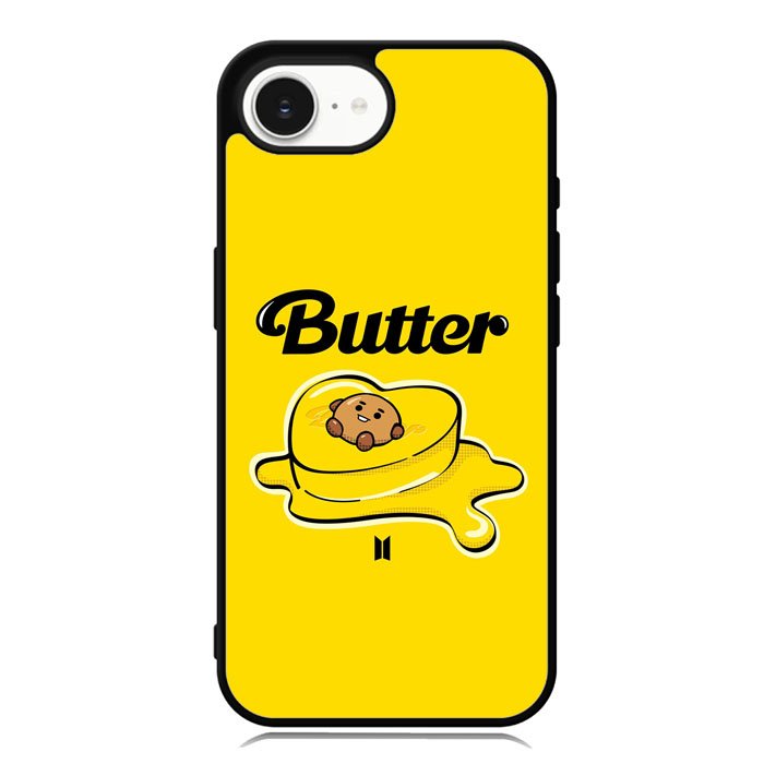 BT21 BTS Shooky On The Butter iPhone 16e Case OV9862